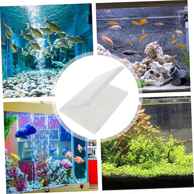 Foto 7 de 8 de VILLCASE Acuario Pecera Filtro de Estanque Pad Rollo de Medios
