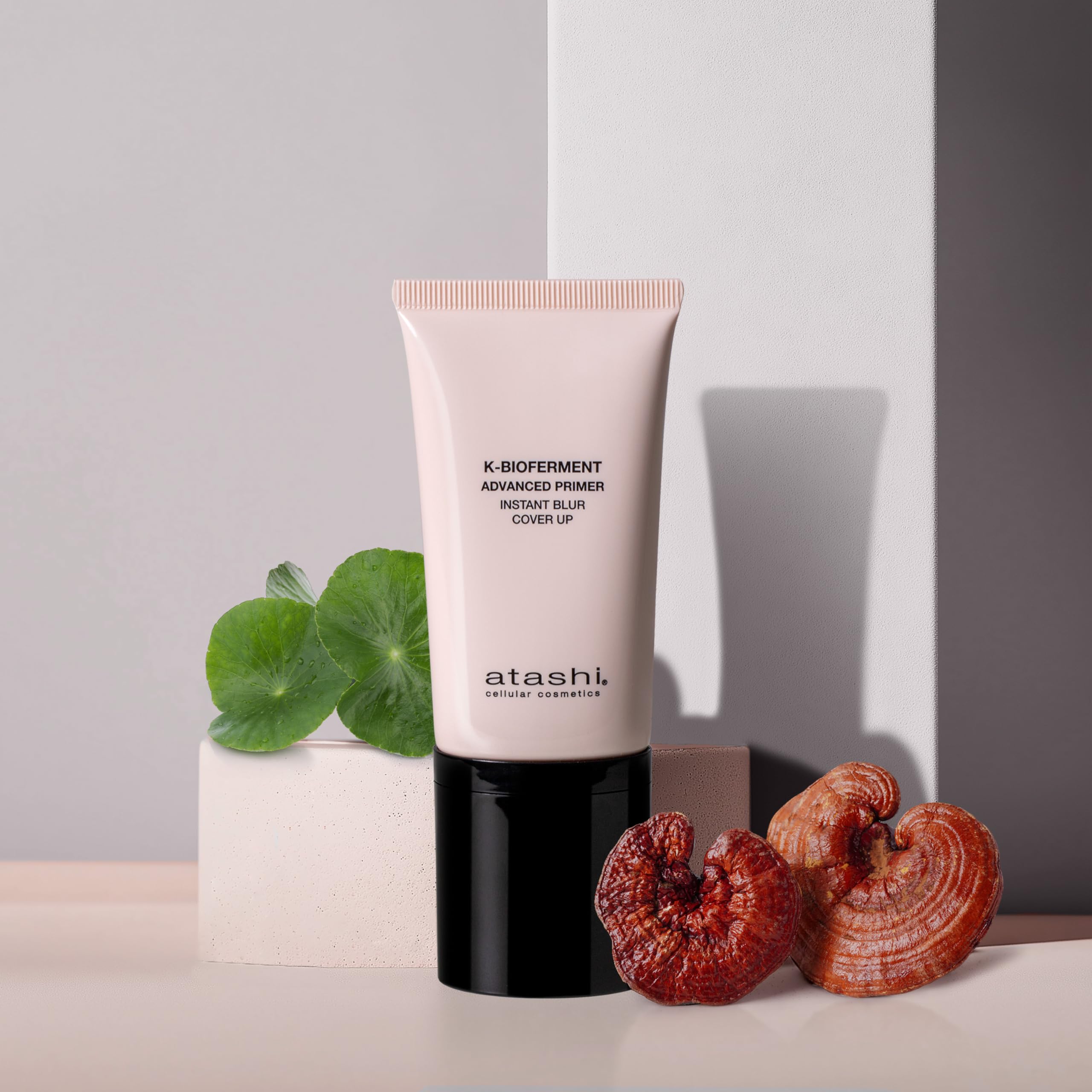 Atashi K-Bioferment Instant Blur | Advanced Primer Facial Antiedad | Piel Suave y Sedosa. Piel Joven al Instante | Cobertura Luxe | 50 ml