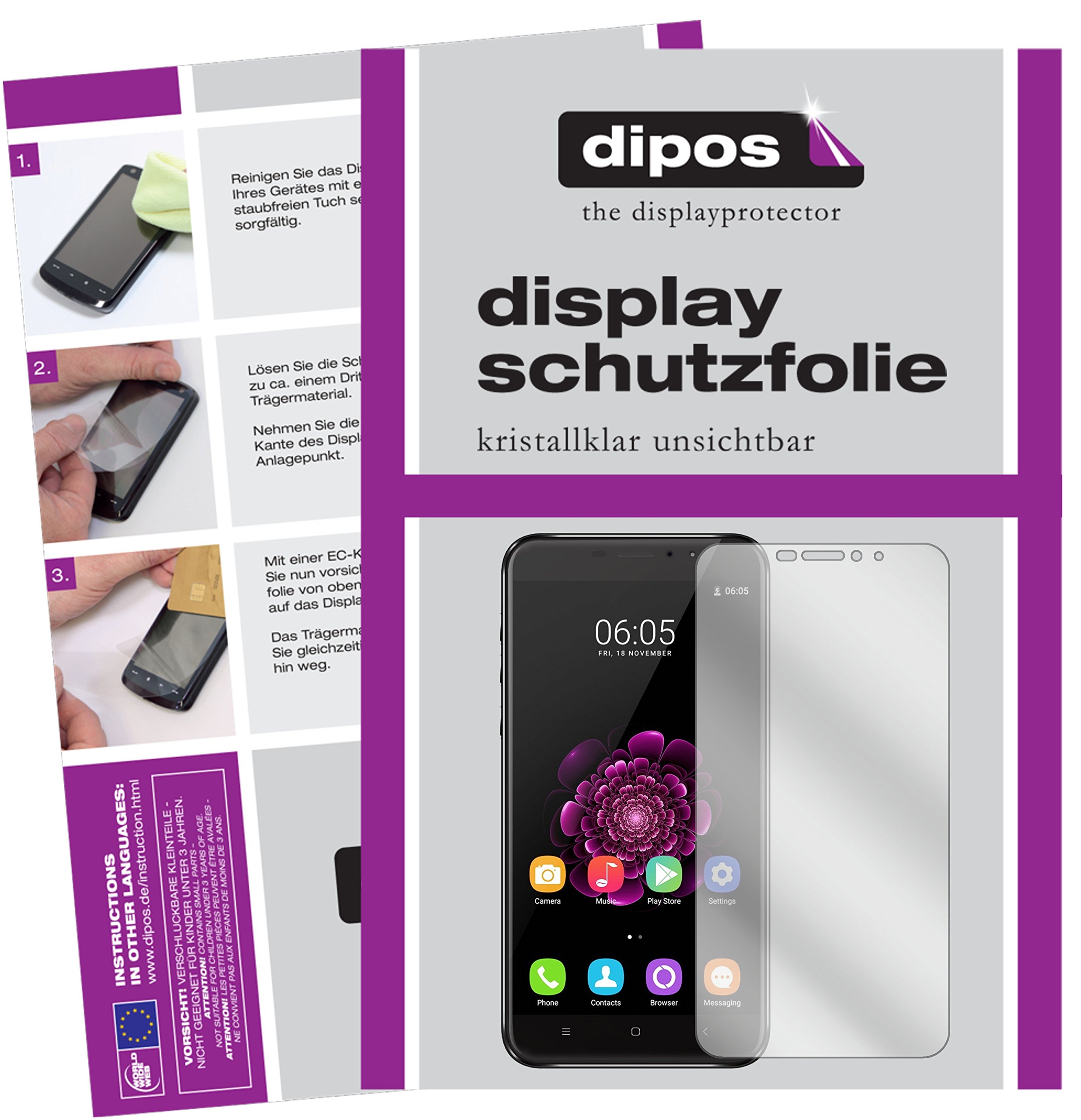 Dipos Pellicola Protettiva (5 pz., Oukitel K6) - acquista su