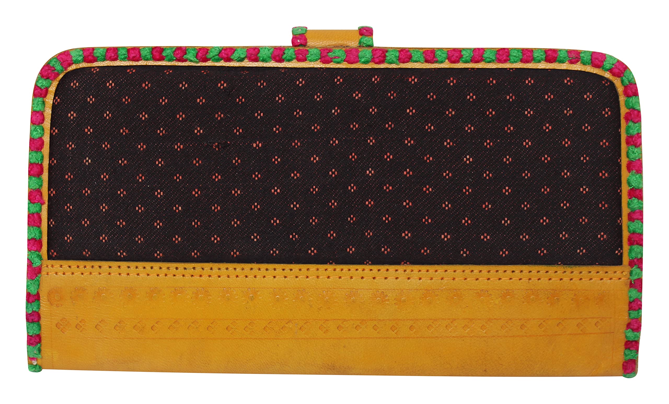 Handmade Women's Wallet (Multi-Coloured, Khaana Badosh_02)