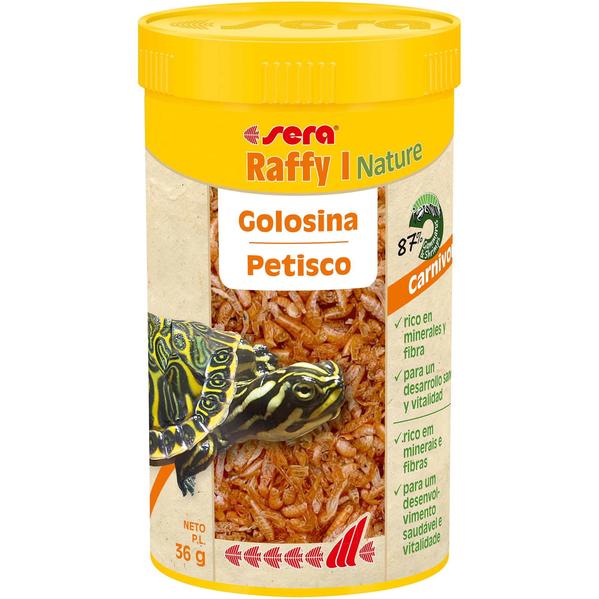 Sera - Alimento Para Tortugas Y Reptiles Raffy I - 2252 - 250 Ml.