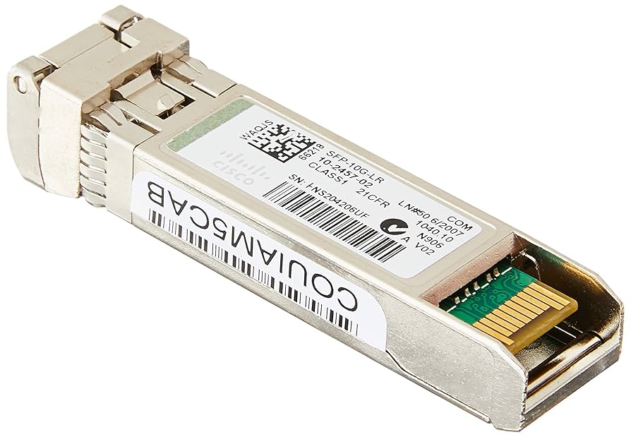Cisco SFP-10G-LR 新品 5個セット×5 Amazon.com: Cisco 10GBASE-LR SFP Module for 10- Gigabit