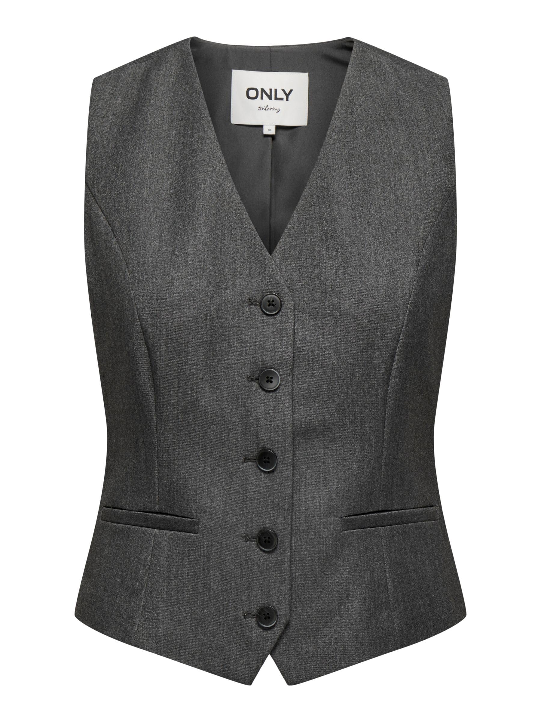 ONLY Gilet da donna ONLIRIS-​HATTIE, grigio., 44