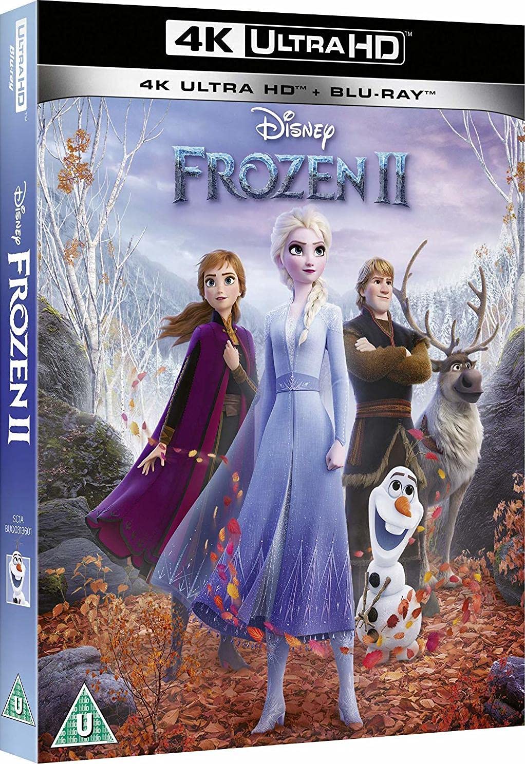 Frozen II (4K UHD + Blu-ray) (2 Disc Set) (Imported Region Free 4K with Premium Slipcover Packaging) ( Dolby Atmos 7.1.4 + DTS HD MA 7.1)-image-25
