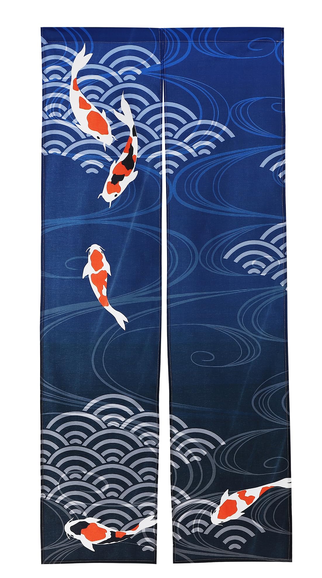 Next.design Pattern2 Noren Japanese Style Doorway Curtain With A Picture Of Nishiki Carp Nishikigoi Printed On It (Pattern2)