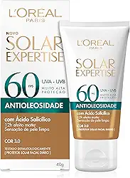 L’Oréal Paris Protetor Solar Facial L'Oréal Paris Solar Expertise Antioleosidade Fps60 Cor 3.0 Média 40G