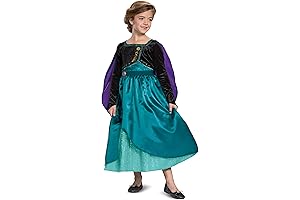 Mesmerizing Queen Anna Costume: A Dream Come True for Young Adventurers
