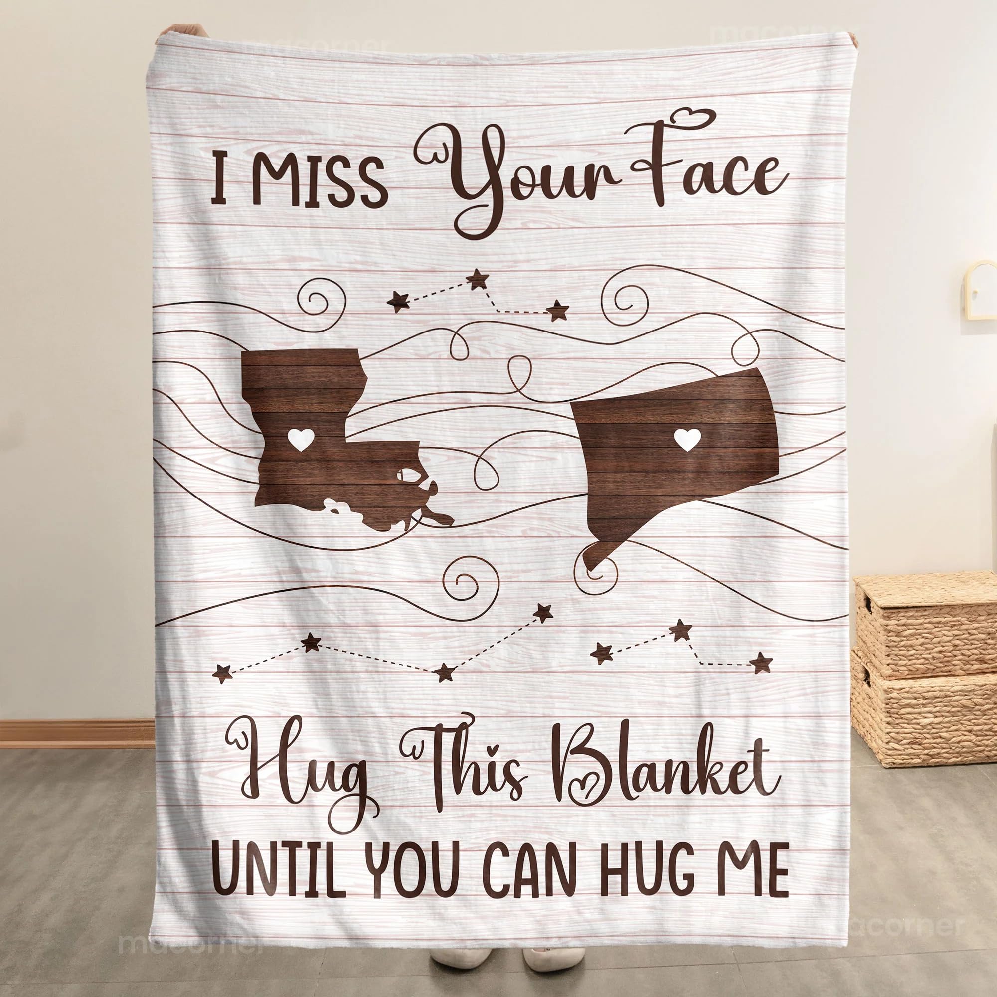 Hugs From Heaven Blanket | A Hug From Heaven | Custom Photo Sherpa