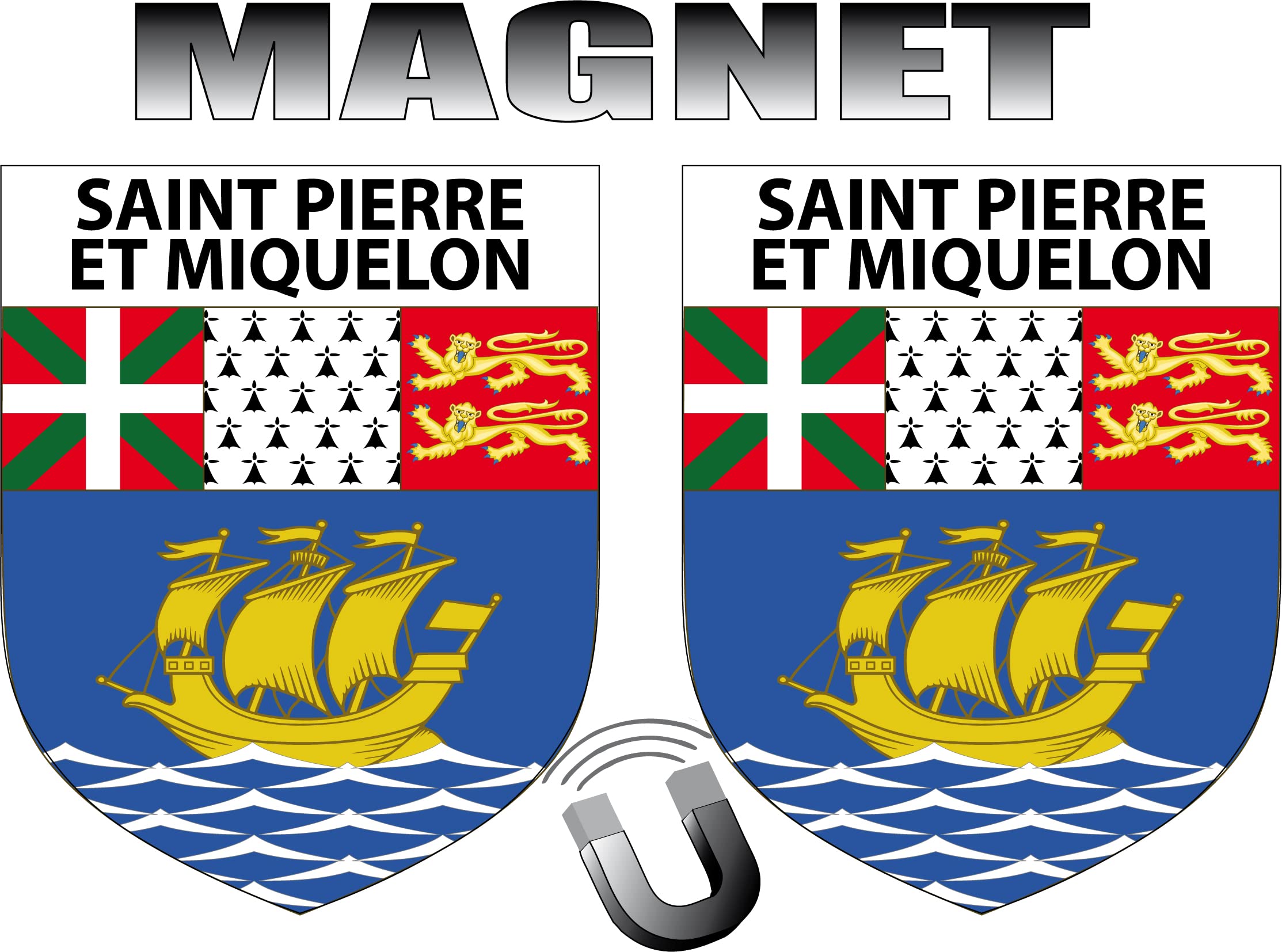 2x écusson YVELINES département 78 Autocollant 4x5cm Sticker blason