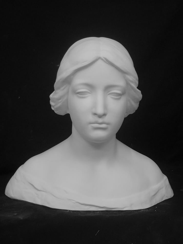 【ntw】【全高約77cm】石膏像　胸像　アマゾン ntw様専用】【全高約77cm】石膏像 胸像 アマゾン