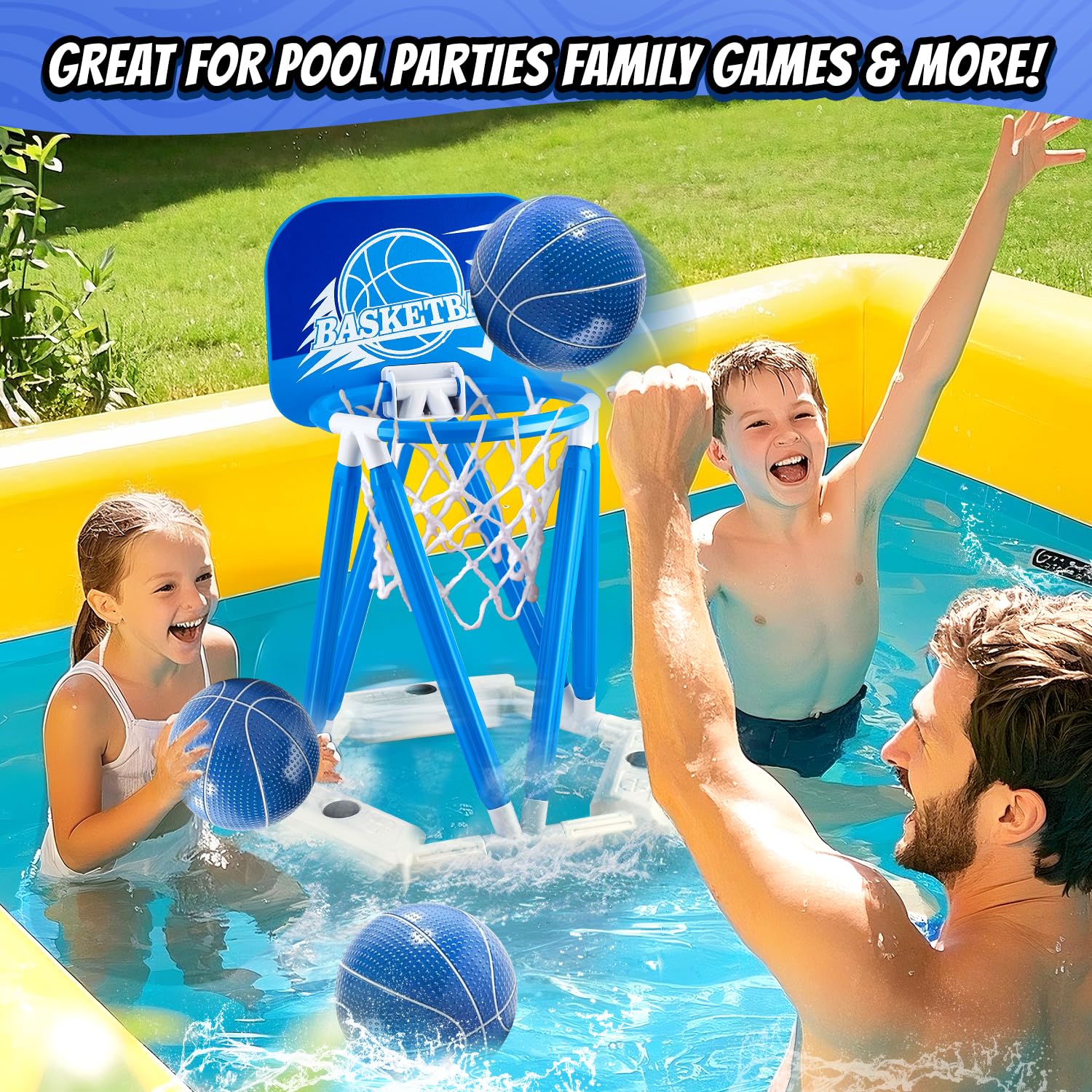 Thusine Pool Basketball Hoop - Image 2