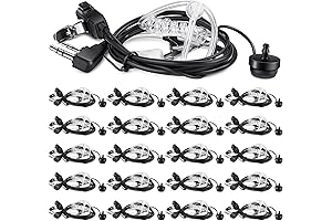 Weewooday Walkie Talkie Earpiece with Mic for Baofeng Retevis H-777 Two Way Radio