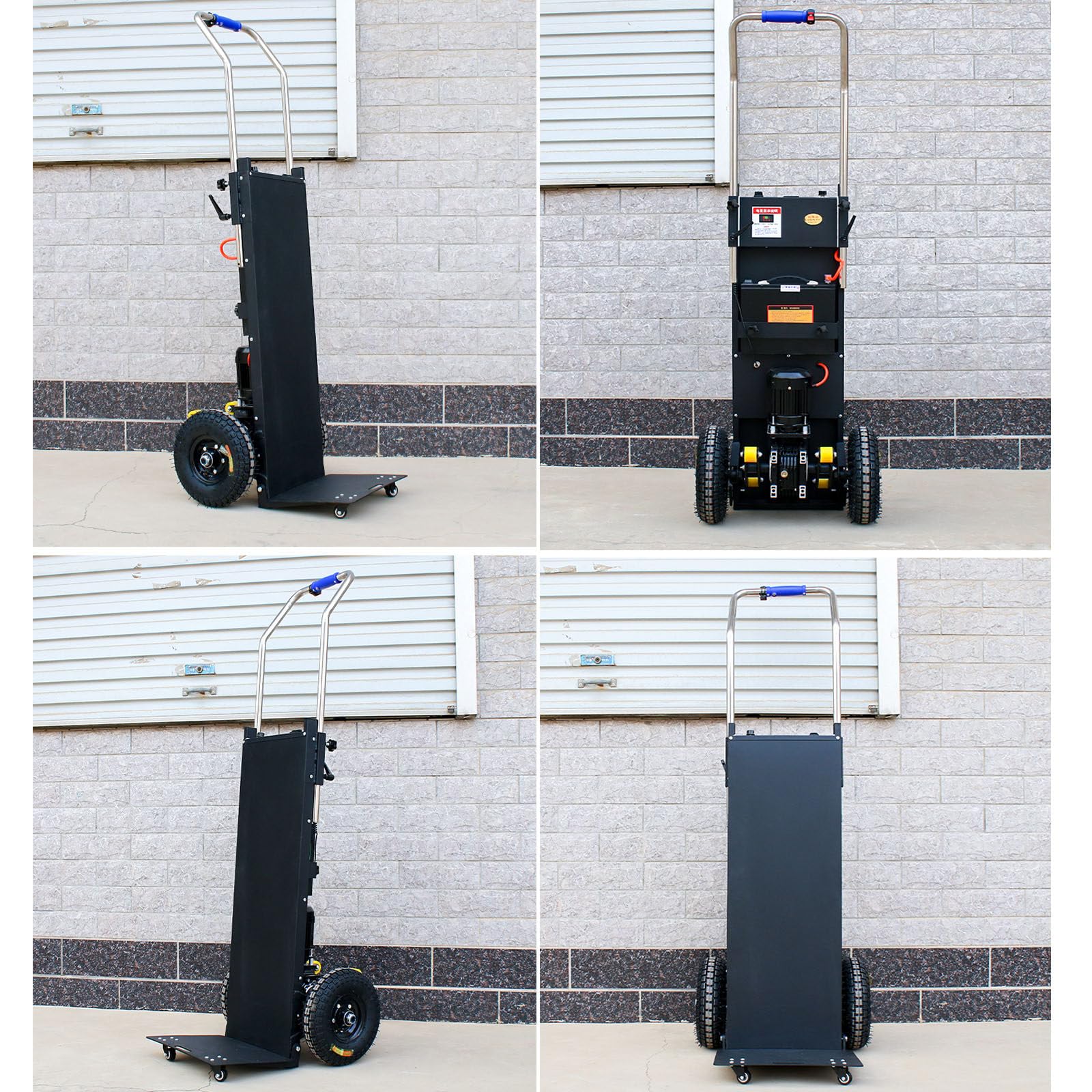 Camiones de Mano de Escalera eléctrica Camiones de Servicio Pesado, Camiones de Mano Alta Capacidad de Carga de Carga eléctrica Tresping Hand Trucks Dolly Cart