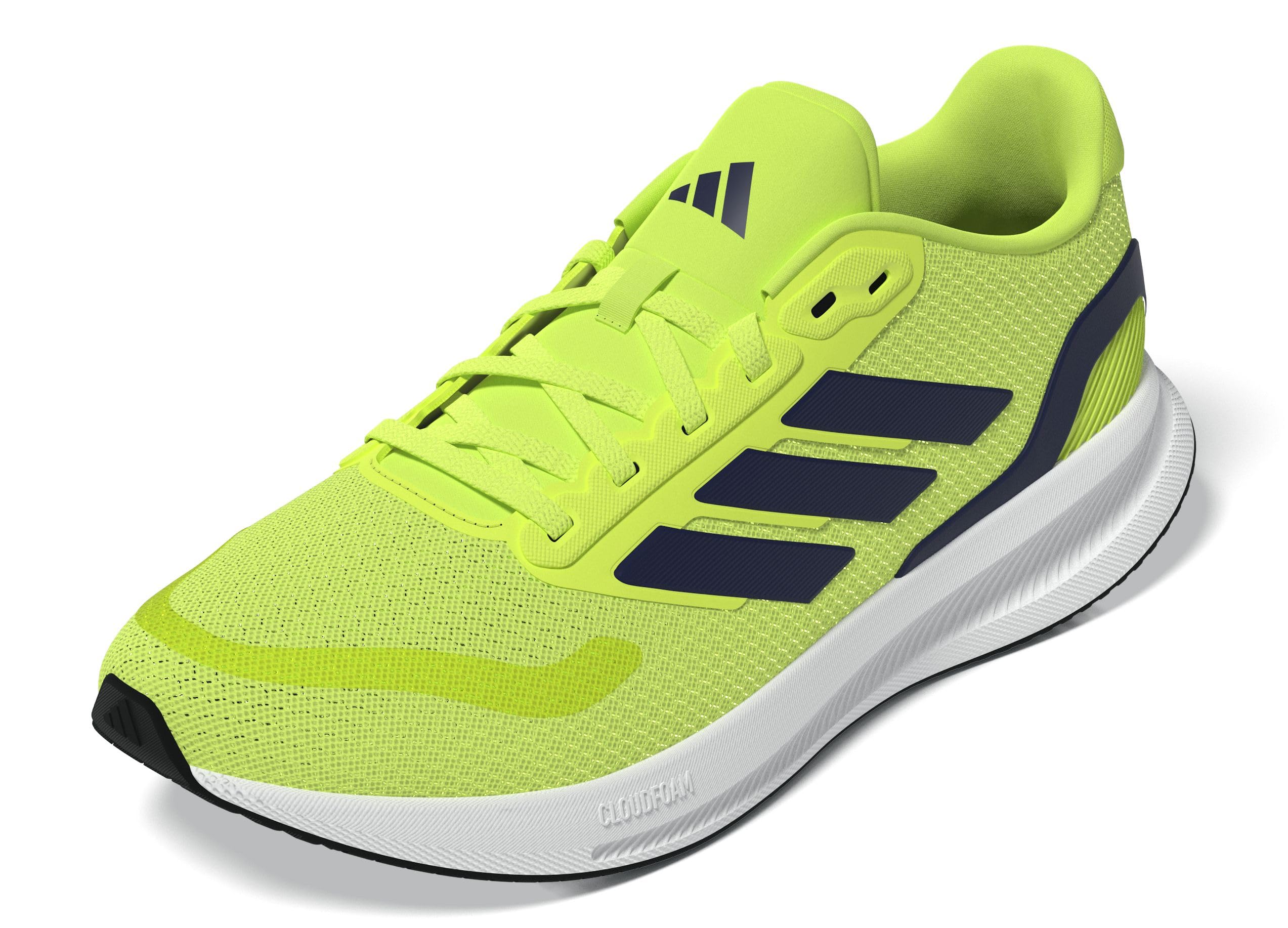 Mens Runfalcon 5 Sneakers Shoes - Yellow