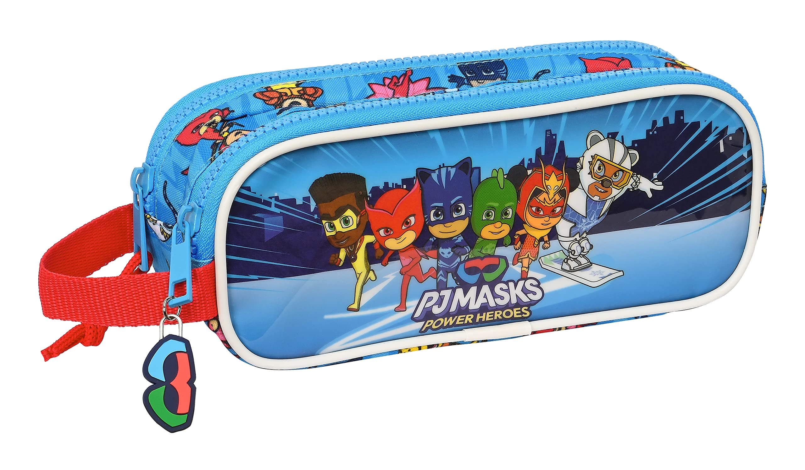 PJMASKS Dual Carrier, Blue, Estándar, Casual