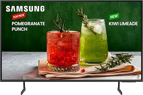 Samsung Televisor Class Crystal UHD 4K Bed-H Series HDR Business Pro de 55 pulgadas con diseño delgado sin bisel de 3 lados, uso para pantallas de