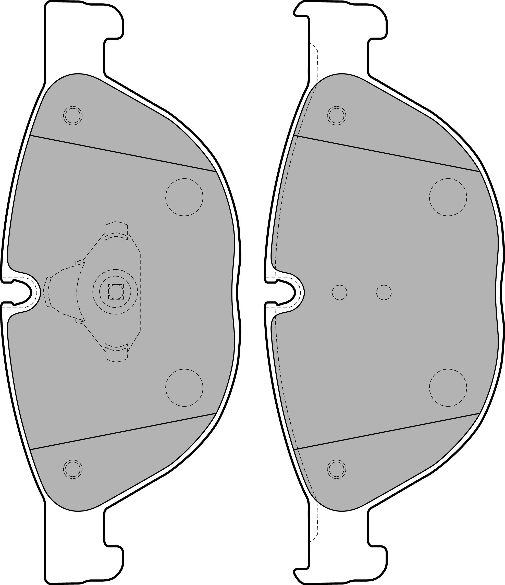 Delphi LP2189 Pastiglia Freno-image