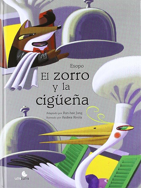 Portada de El Zorro y la Cigueña