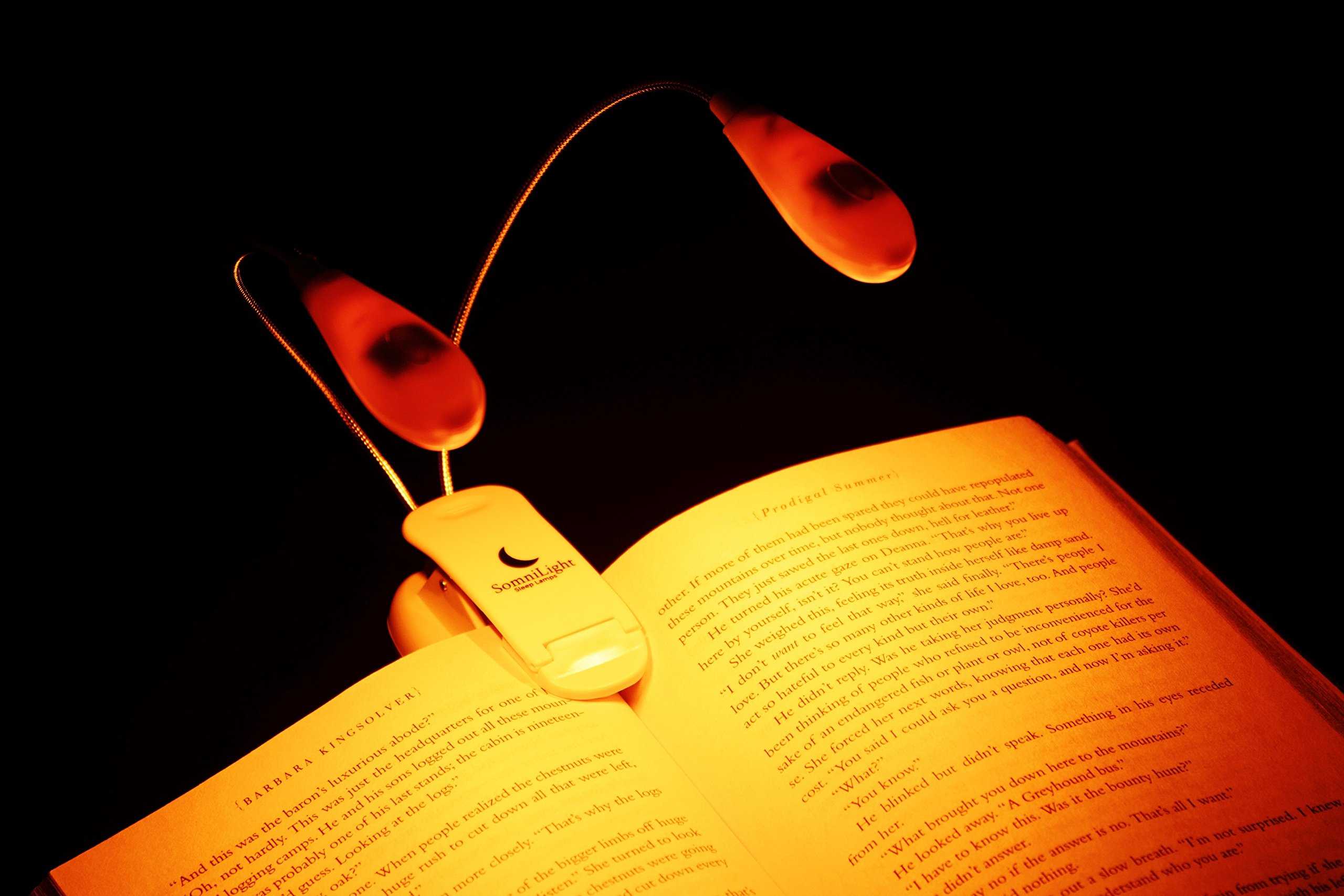 SomniLight SomniLight Rechargeable Amber Book Light