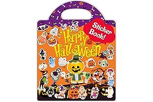 Halloween Reusable Sticker Book for Kids 1-4: Spooktacular Halloween Gift for Toddlers