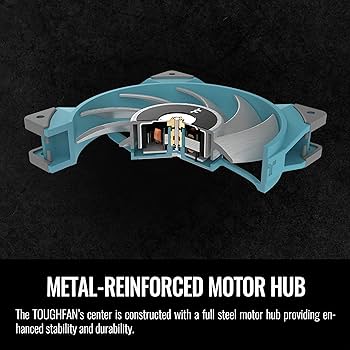 Vornado ターコイズファン Amazon.com: Thermaltake ToughFan 12 Turquoise High Static Pressure