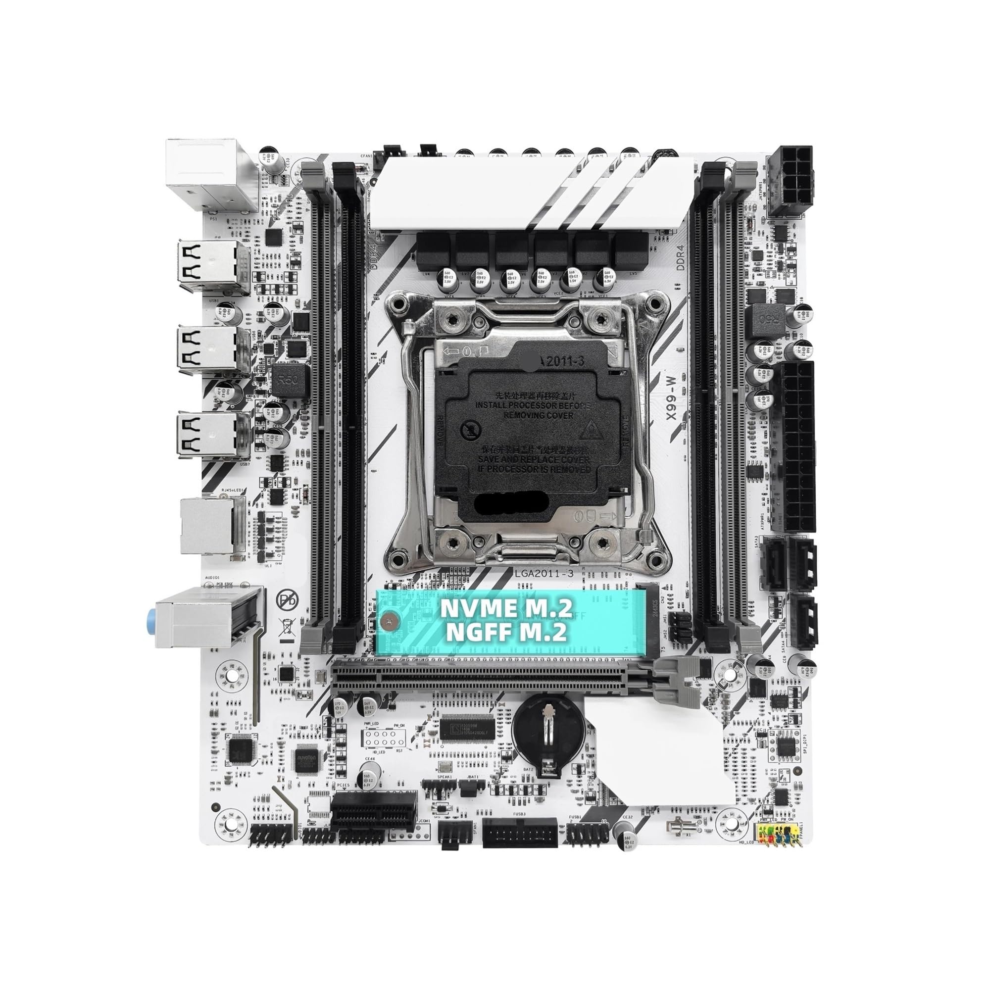 Amazon.com: X99-W Motherboard Set Kit with LGA2011-3 Xeon E5
