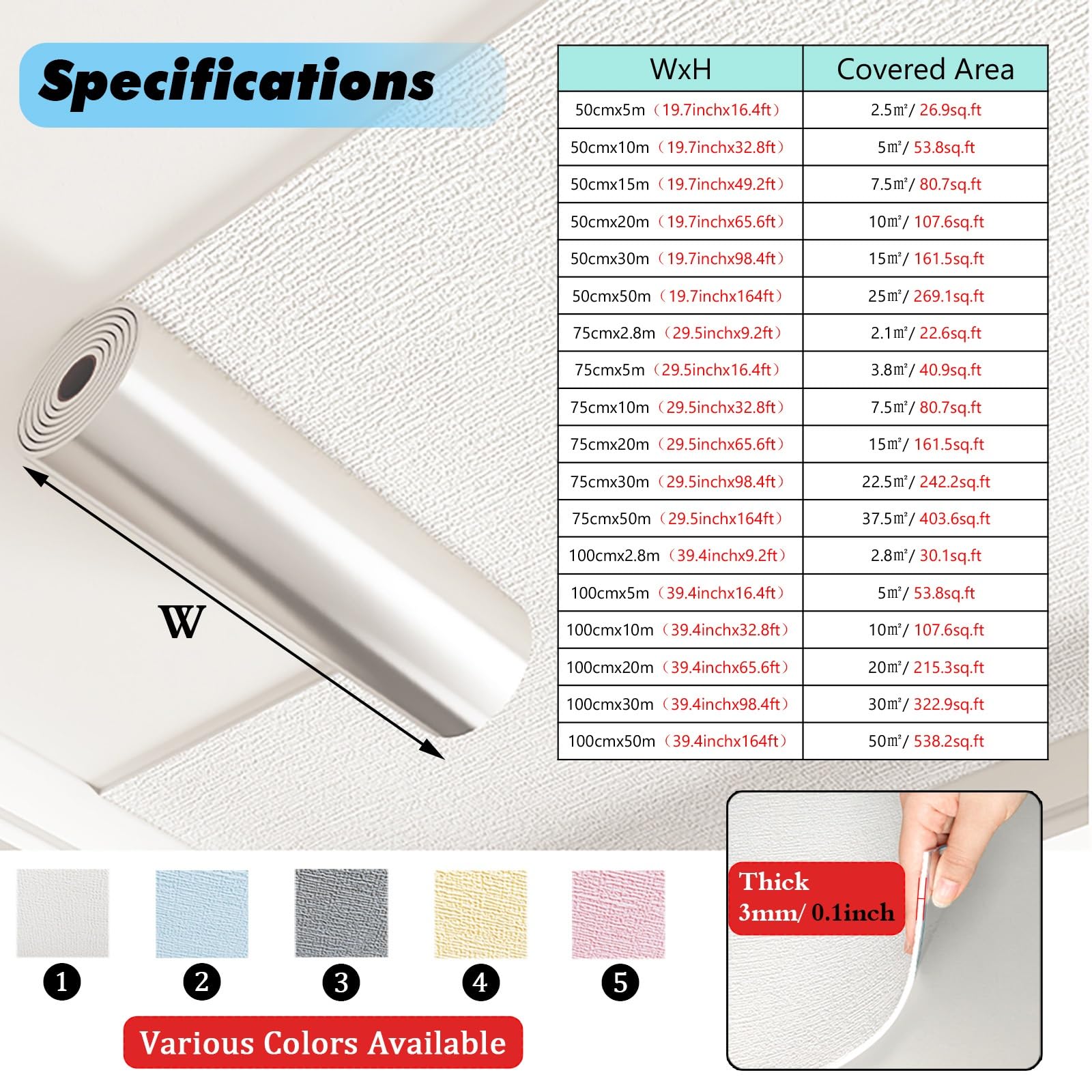 MLYAYE Stick On Ceiling Tiles 3D, Waterproof Basement Kitchen Wall Cladding - Smooth Glue-up Drop Decorative Cover, Self-Adhesive Lightweight Wainscoting Panels(White,39 2/5 inch x 32 4/5 ft)