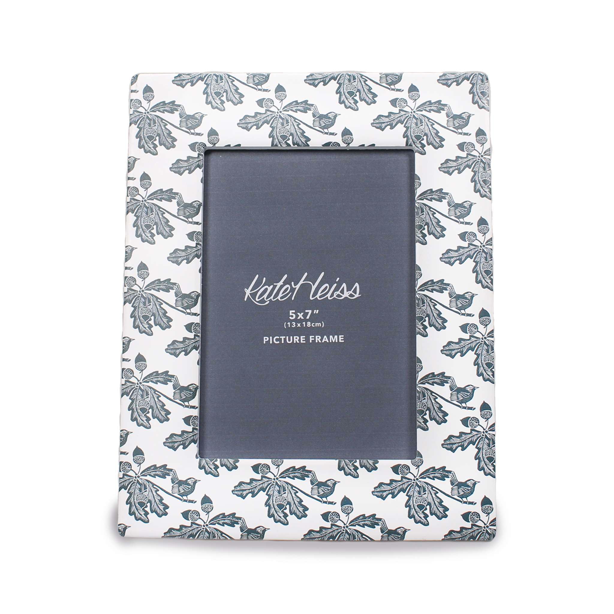 NEW Photo Frame (5x7) - Kate Heiss (Woodland Navy)