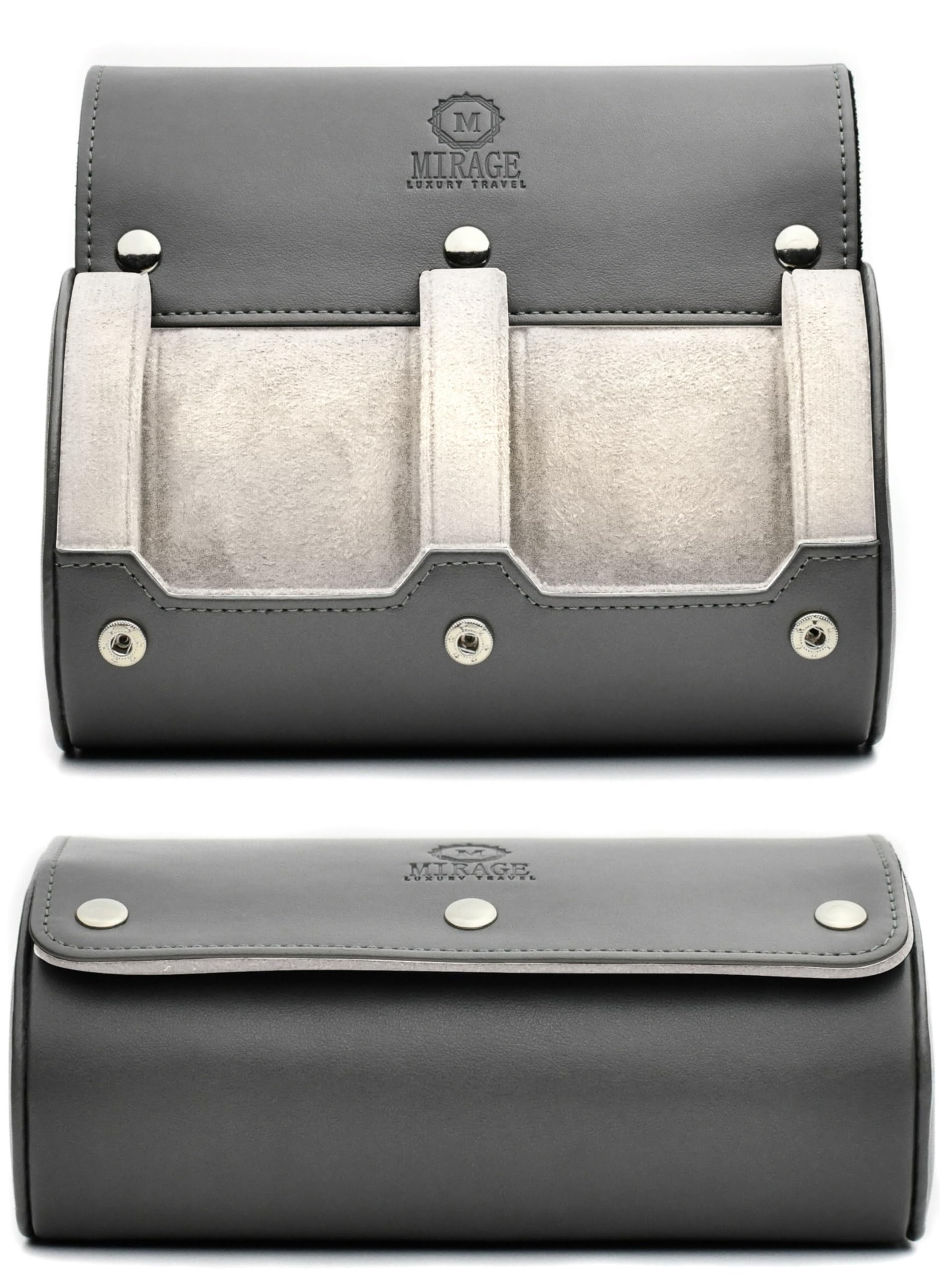 Watch Case for Men - Watch Roll Travel Case - Storage Organizer and Display - Mirage Watch Roll Case…