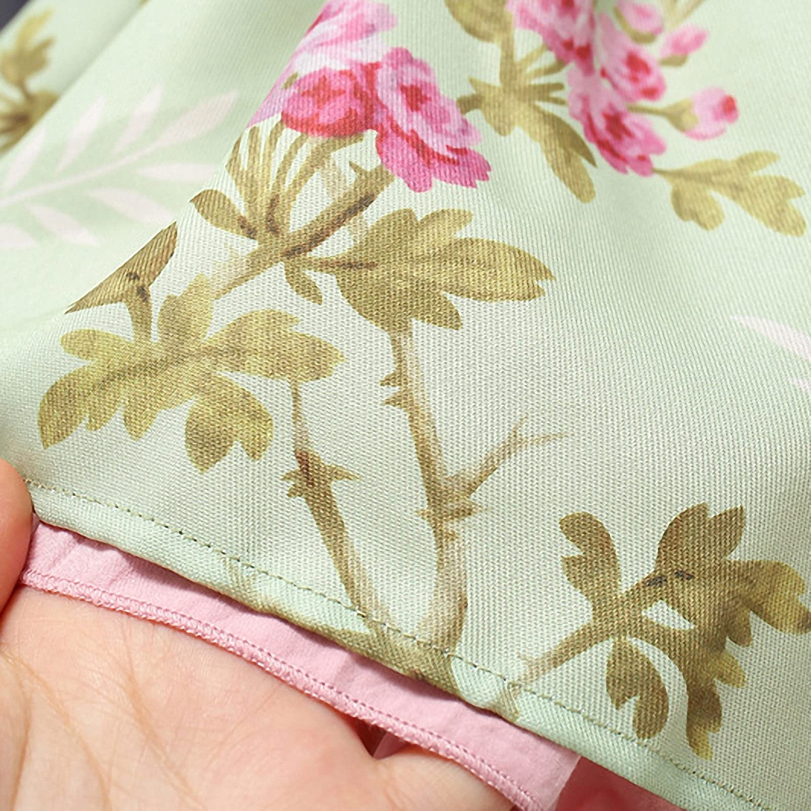 Mädchenkleid + Slip, zweiteiliges Set, ärmelloser westerock mit Baby-Print, Schleife, sommerlicher süßer und süßer Tutu-Rock in A-Linie