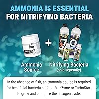 Vista 4 de Fritz Pro Aquatics Cloruro de Amonio - Fuente de amoníaco para ciclismo sin peces (17.64 oz)