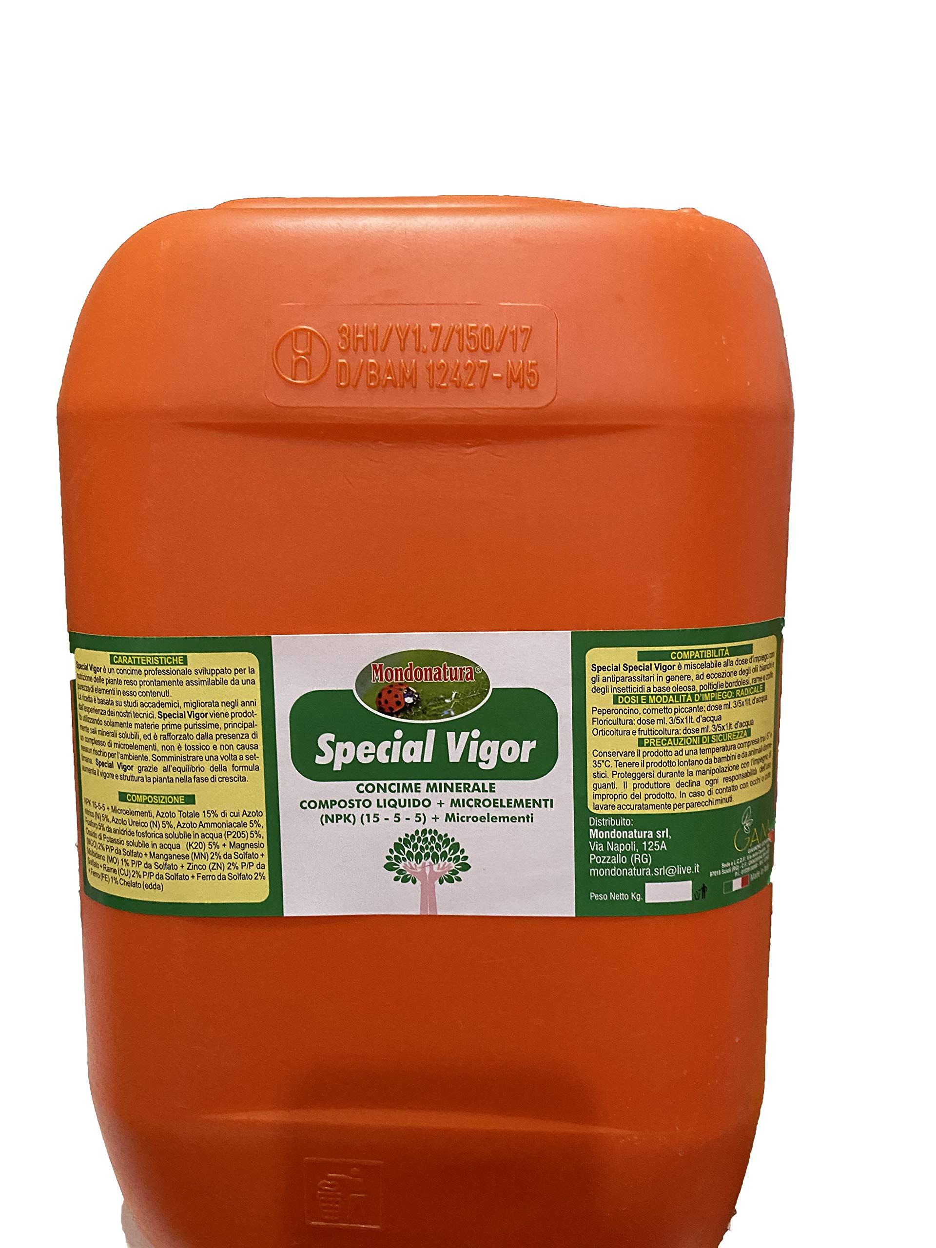 Fertilizzante – Concime Liquido Professionale Special Vigor Lt.10