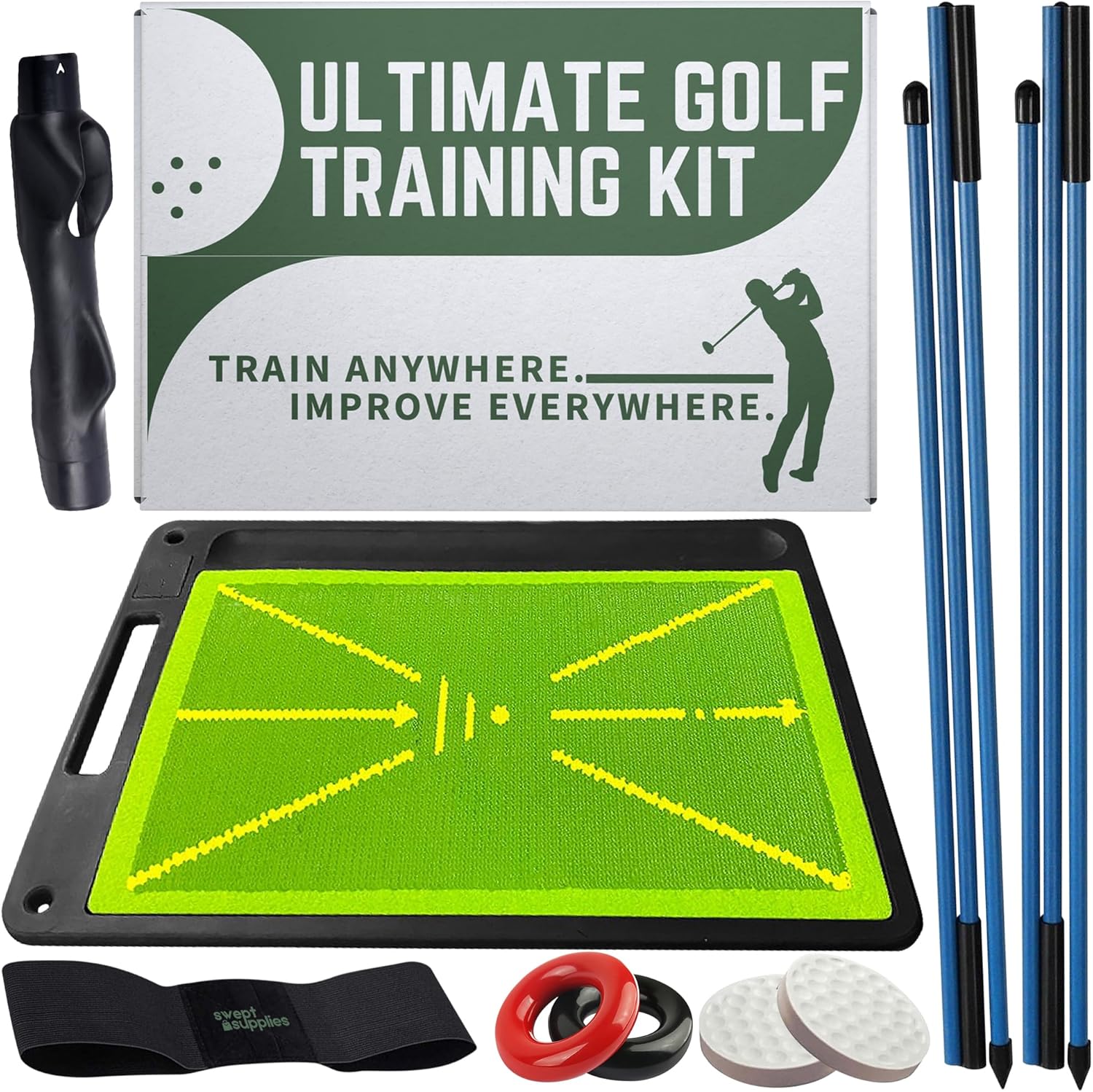 Golf Ball Position Trainer Board