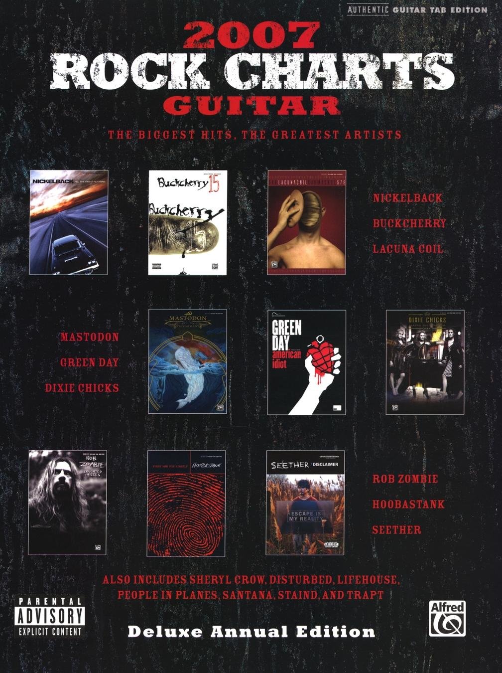 Rock Charts Guitar 2007