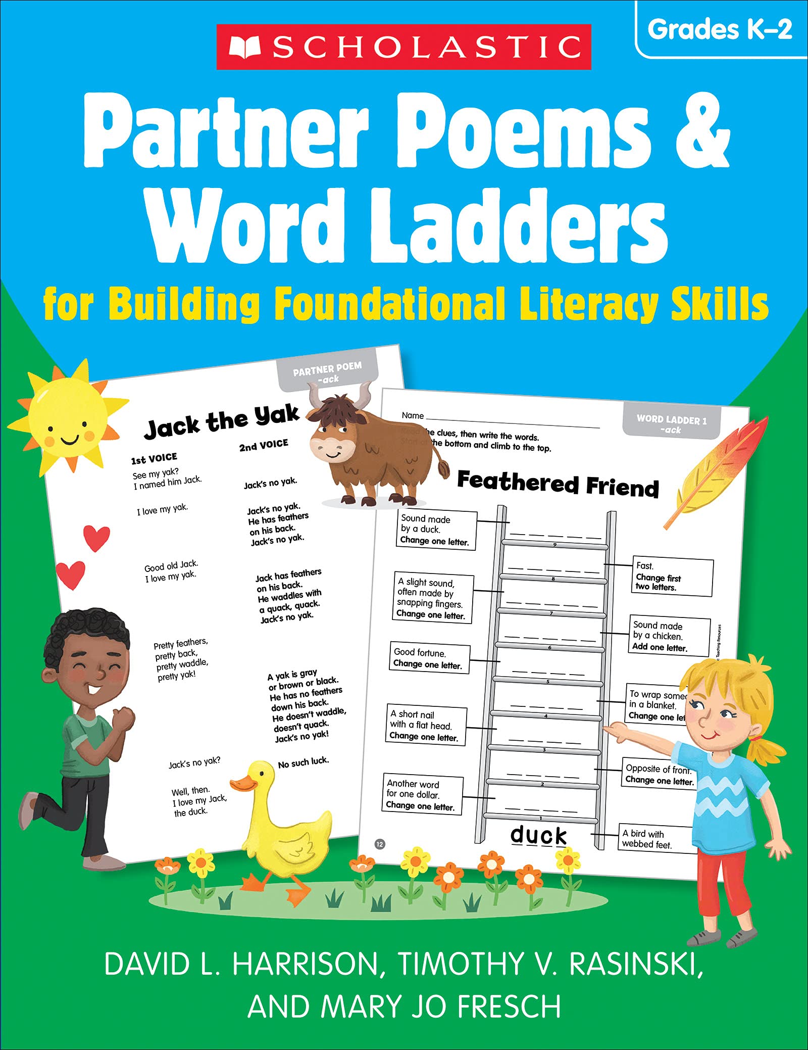 Partner Poems & Word Ladders for Building Foundational Literacy Skills: Grades K–2