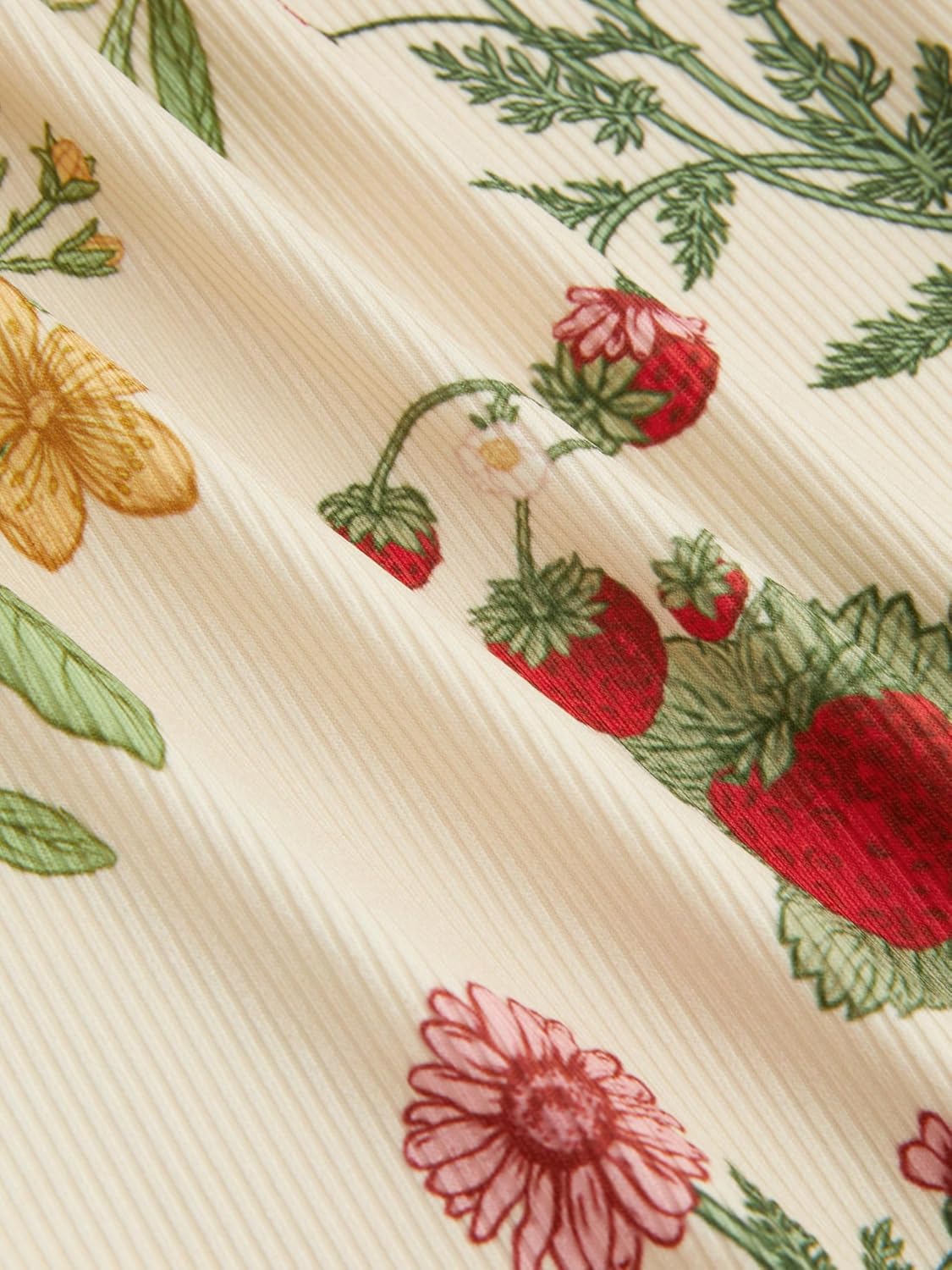 CIDER Women's Summer Floral Sun Dress Cute Square Neck Sleeveless Mini Dresses Trendy - Image 8