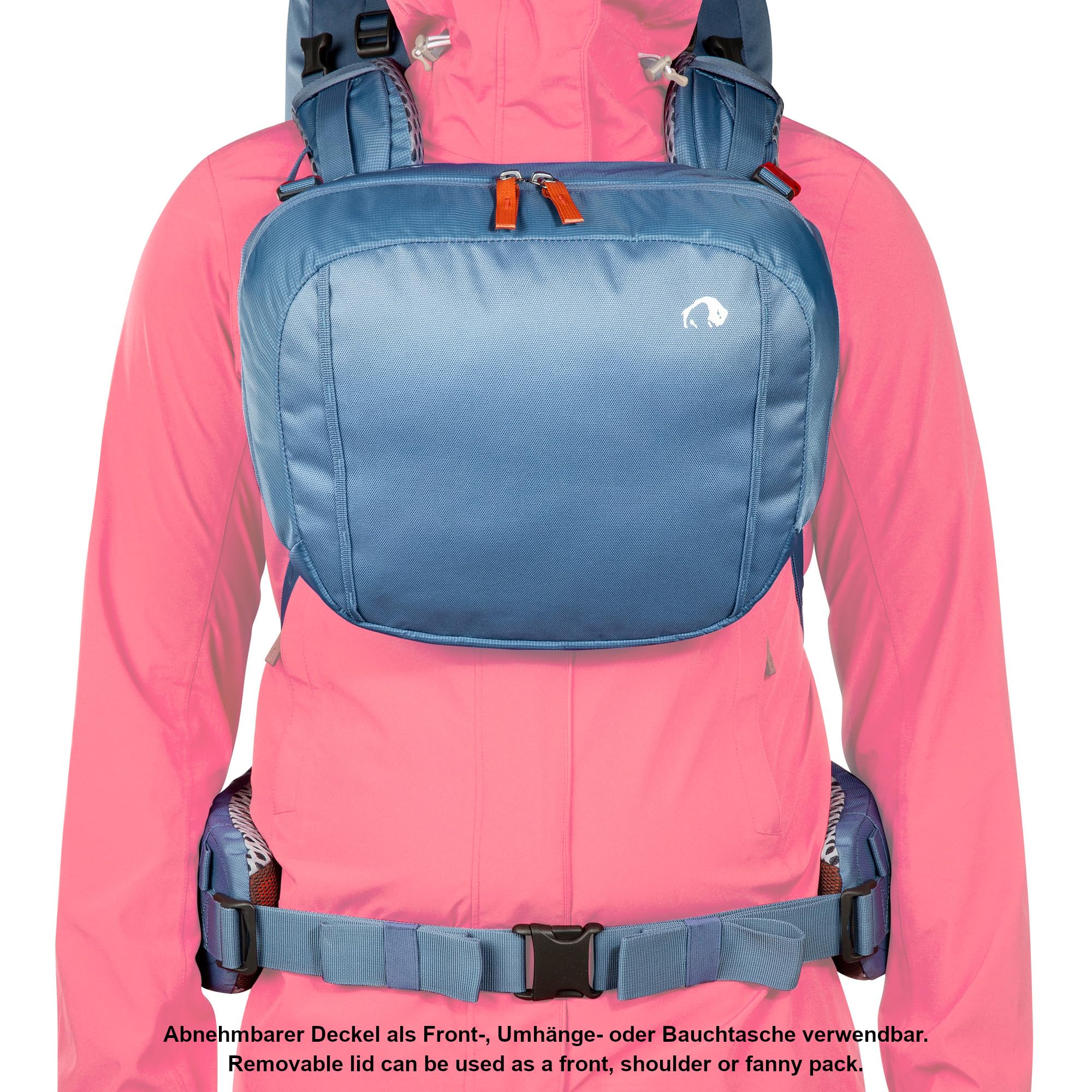 Tatonka Yukon 50+10 Women - Trekkingrucksack für Frauen - Mit Frontzugriff, verstellbarem Rückensystem, extra Bodenfach, Regenhülle und 60 Liter Volumen