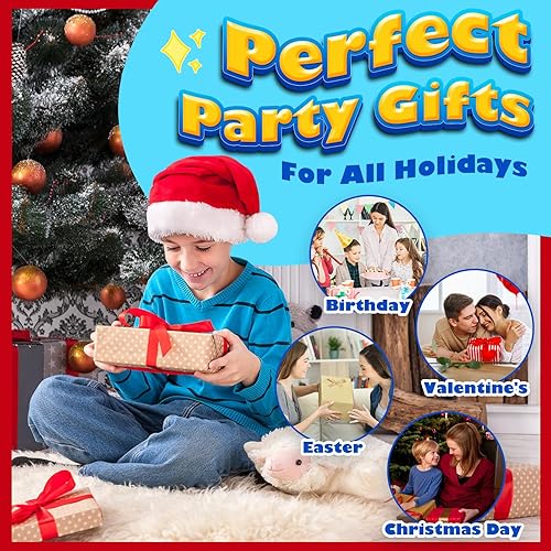 Miniatura 7 de Juguetes para ansiedad para niños y adultos paquete de 4 cubos sensoriales para apretar, tamaño grande de 2.16 pulgadas, bolas de alivio de ansiedad