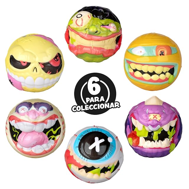 Foto 5 de 5 de Bizak Madballs Poción Mágica, Pelotas Monstruosas con Diseño Espeluznante, saltan hasta 3 m.