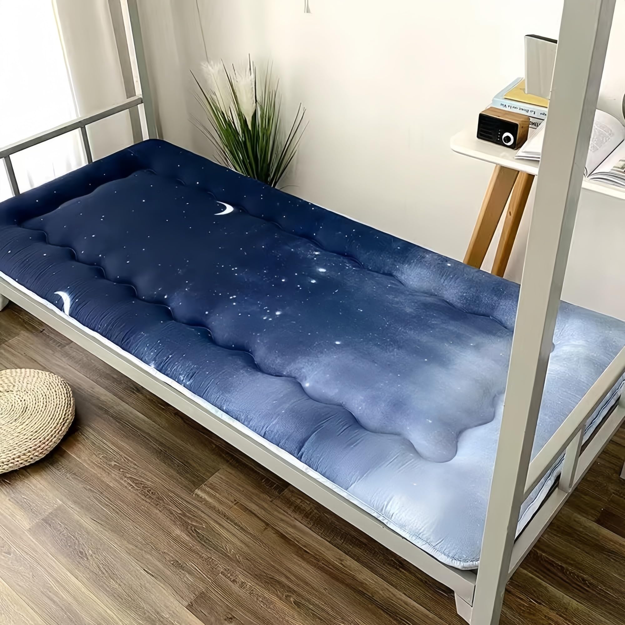 Materasso futon pieghevole, spessore 3 cm, per casa e campeggio, versatile materasso per dormitorio e lettino da pavimento