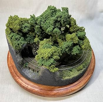 AYAHOナローレイアウト7 湖畔の風景アクリルケース付き AYAHO