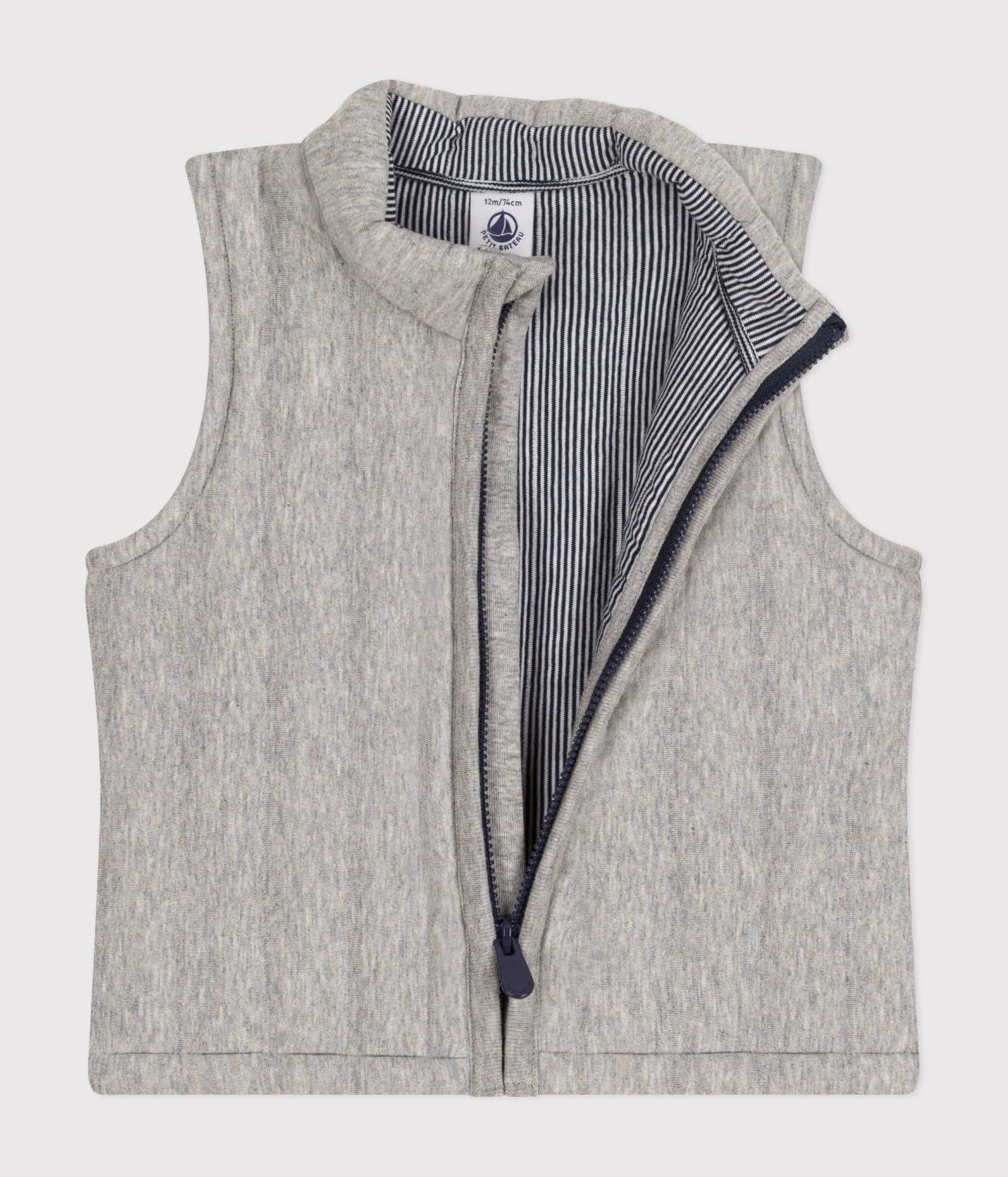 Petit Bateau Blouson sans Manches Bébé garçon