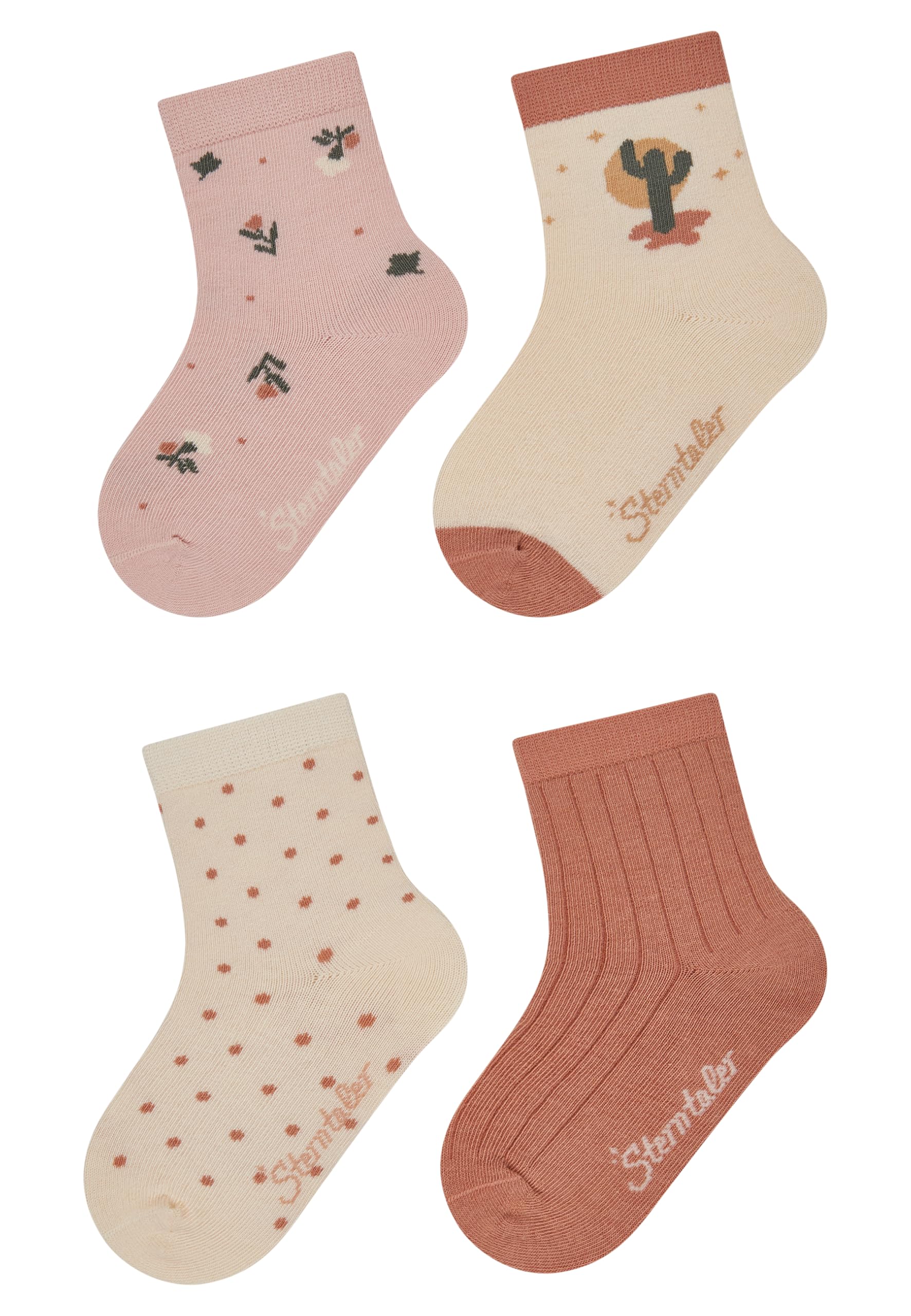 Sterntaler Mädchen Socken 4er Kaktus Socken 4er Kaktus