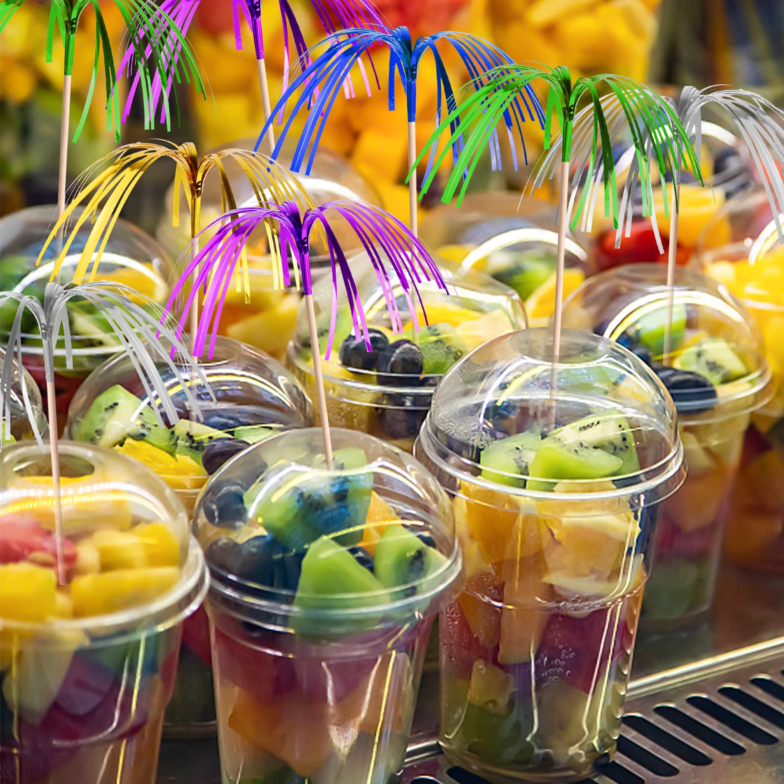 Décoration Lapin Pâques 100 Pics à Cocktail Lapin De Pâques - Cure-Dents Déco Fête Pics Cocktail Lapin