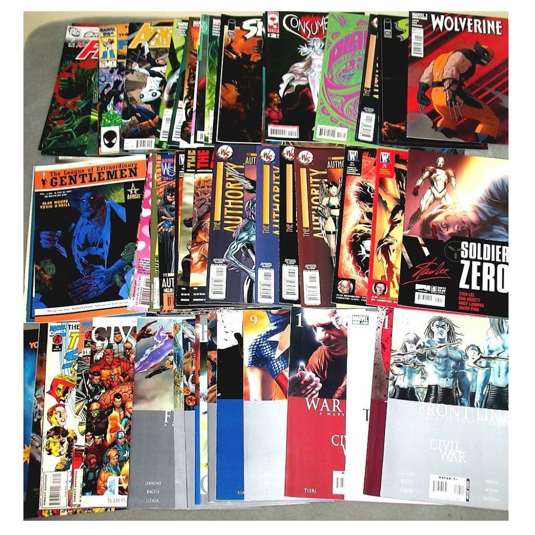 Amazon.com: Unbranded Wholesale LOT 25 Comic Books Marvel DC