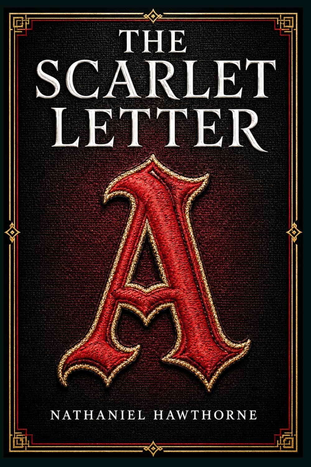 The Scarlet Letter (Illustrated Edition): A powerful American moral romance of public shame, private guilt, hidden passion, and one woman’s courage in Puritan New England