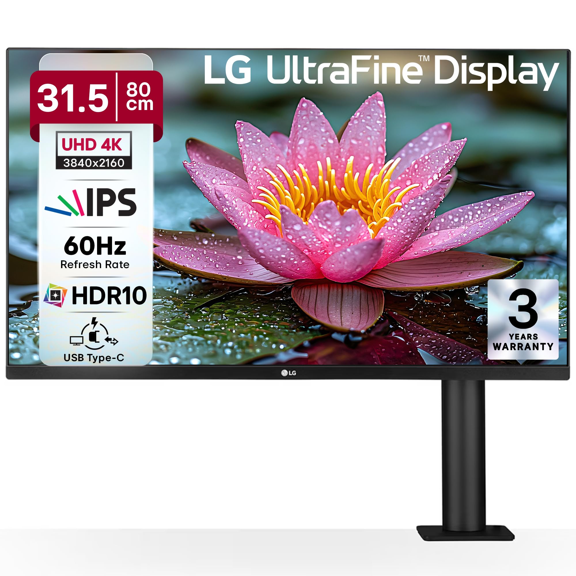 LG 32UN880K 80cm (31.5 Inch) Ultrafine UHD(3840 x 2160) IPS