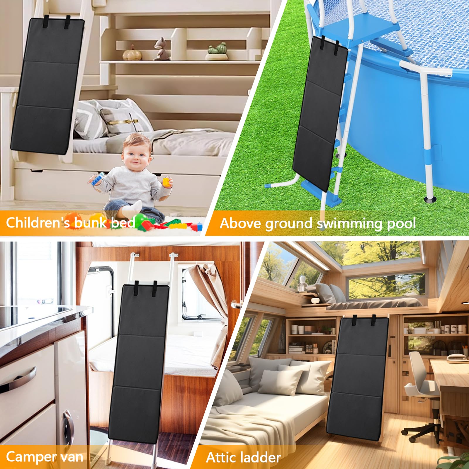 Kiddies Ladder Lock, Bunk Bed Ladder Cover, Ladder Cover, Ladder Guard - View #3