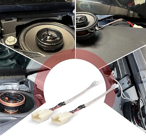 Miniatura 7 de RED WOLF Arnés de cableado para altavoz de altavoz JBL solo para Toyota Tundra 2007-2019, Sequoia 2001-2019, Sienna 2004-2010, conector de cable de