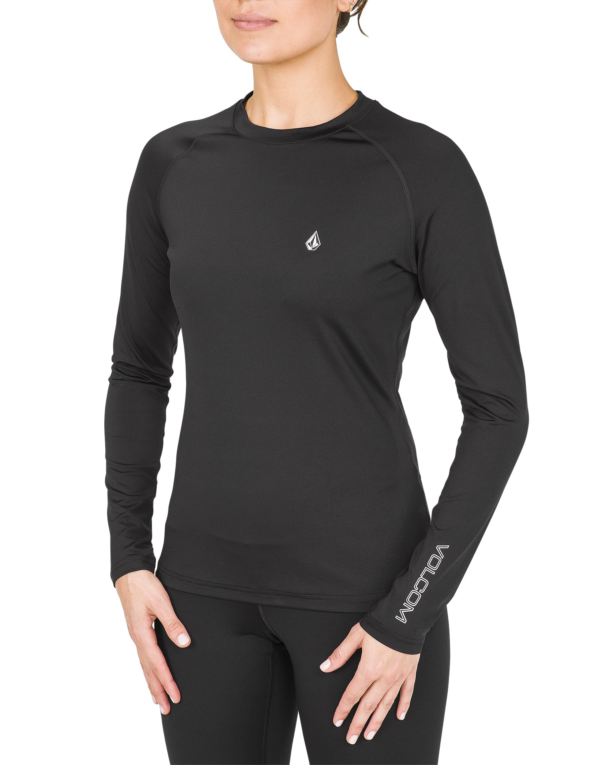 Volcom V-Science Midweight Thermal Base Layer Long Sleeve Shirt V-Science - Maglia Termica a Maniche Lunghe, Peso Medio Donna